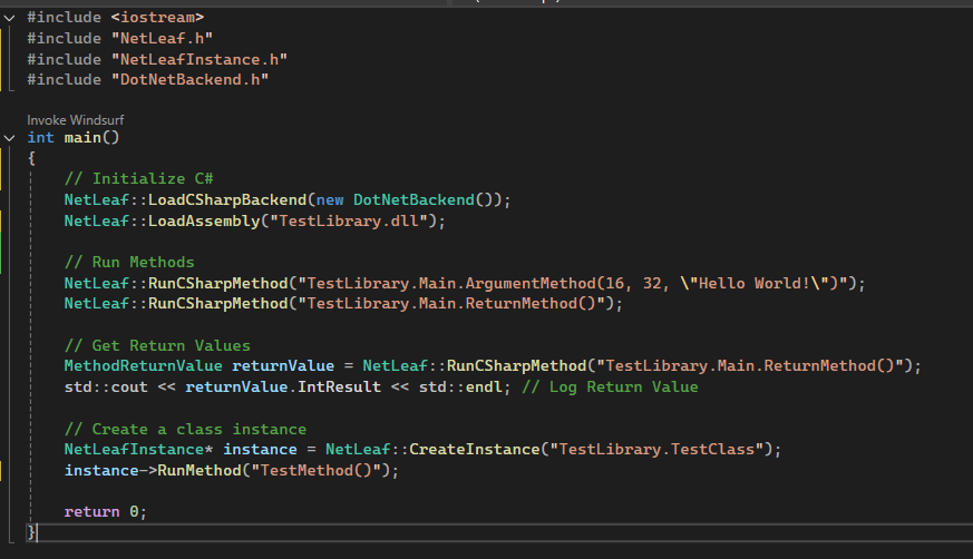 NetLeaf Code